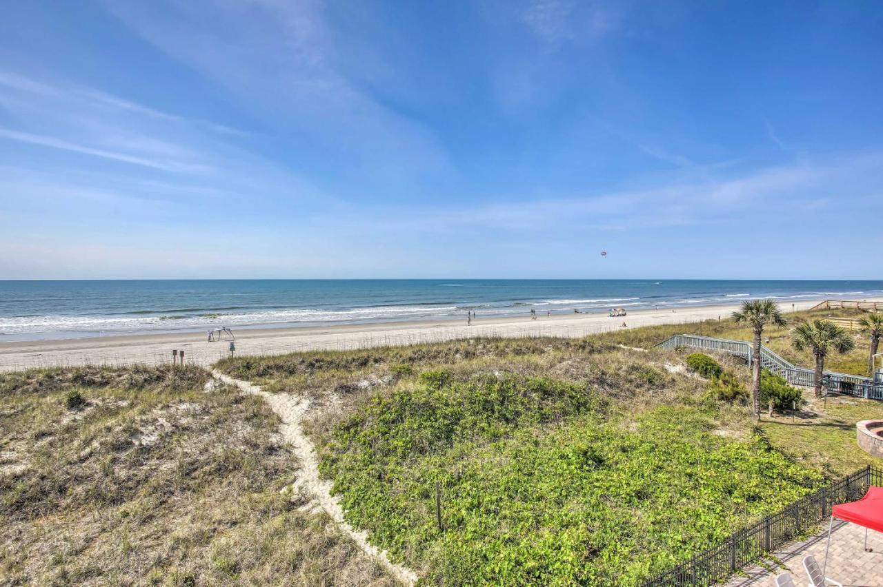 Sunny Seaside Condo With View - Walk To Beach Myrtle Beach Exterior photo