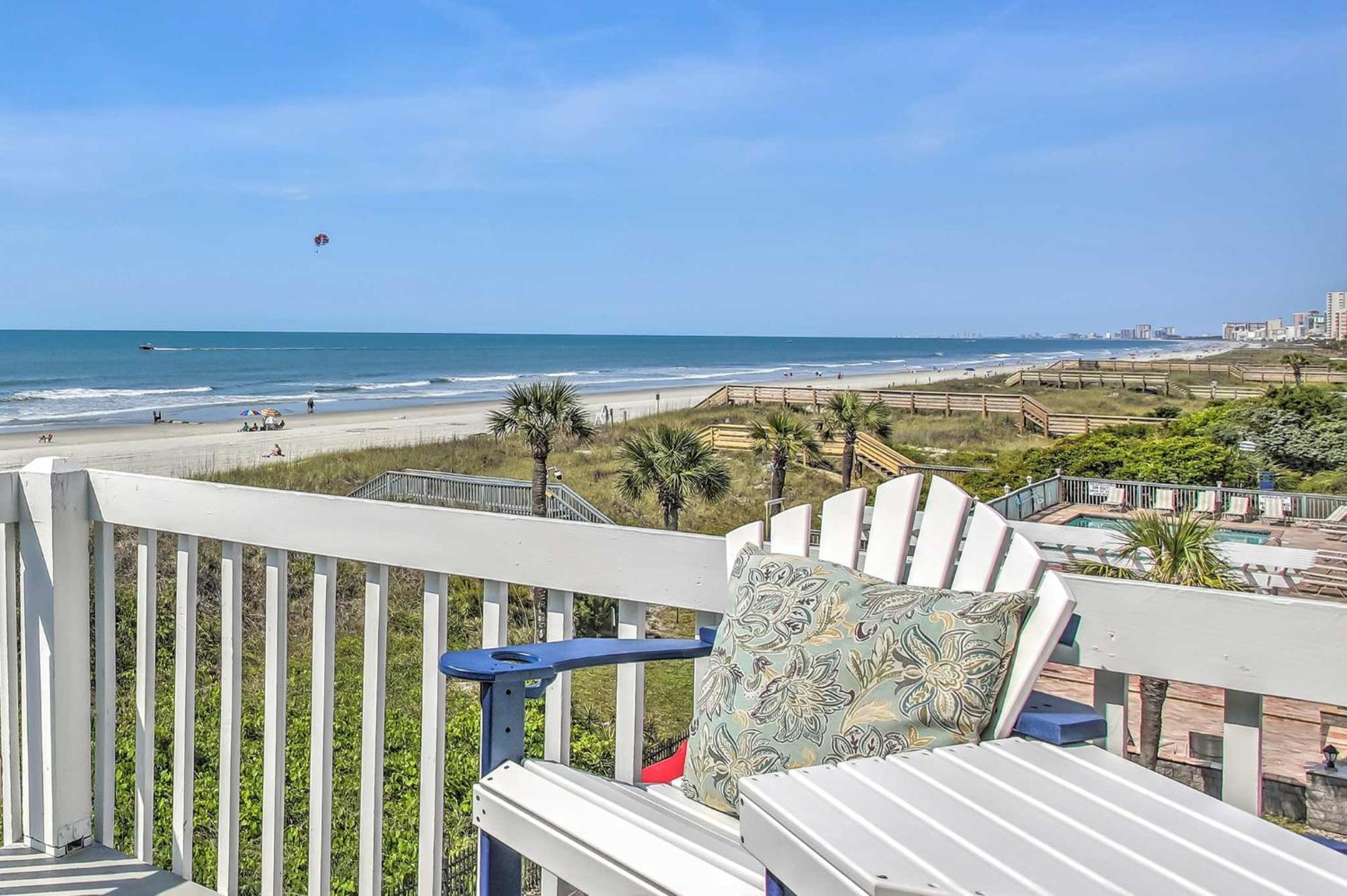 Sunny Seaside Condo With View - Walk To Beach Myrtle Beach Exterior photo
