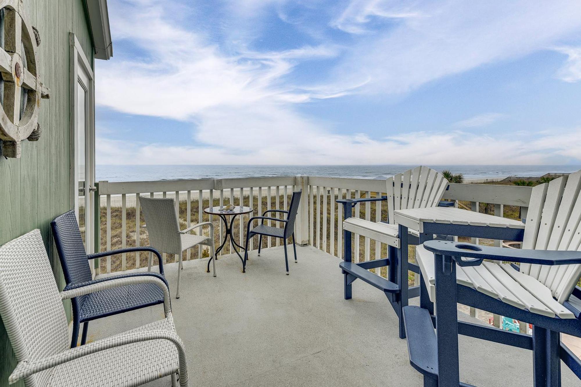 Sunny Seaside Condo With View - Walk To Beach Myrtle Beach Exterior photo